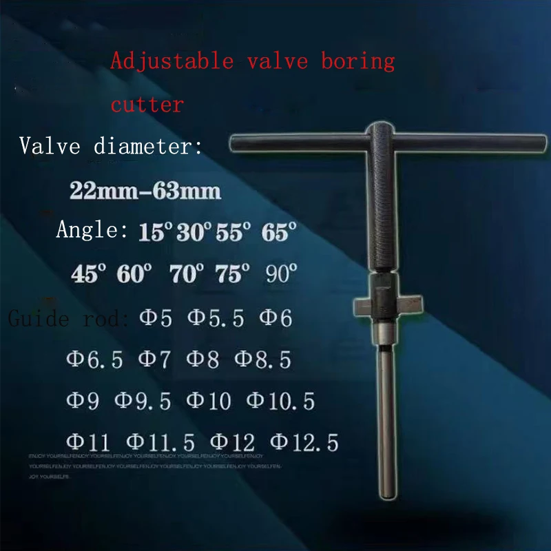 

Valve boring cutter Alloy reamer All models of auto repair boring blade applicable type 23-63mm