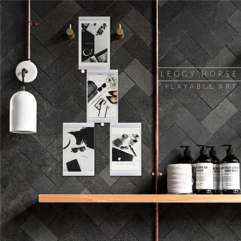 Мульти-рамка фоторамка высоко настенная DIY коллаж фоторамка с магическим модулем домашний декор многофункциональные фоторамки набор