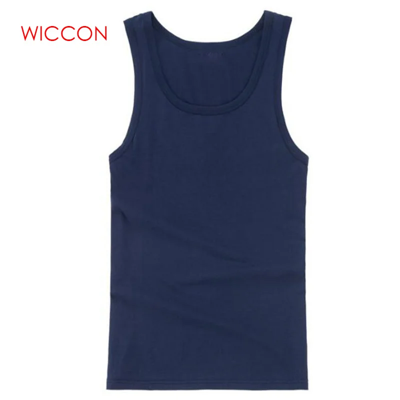 Men Tank Tops Summer Casual Clothing Cotton Slim O Neck Sleeveless Vest Men Tops Solid Color Vest Men Bodybuilding Tank Top