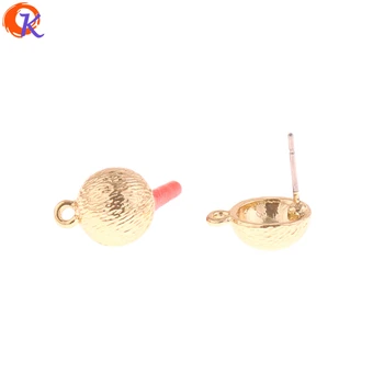 

Cordial Design 100Pcs 10*13MM Jewelry Making/Earring Stud/DIY/Round Ball Shape/Earring Accessories/Hand Made/Earring Findings