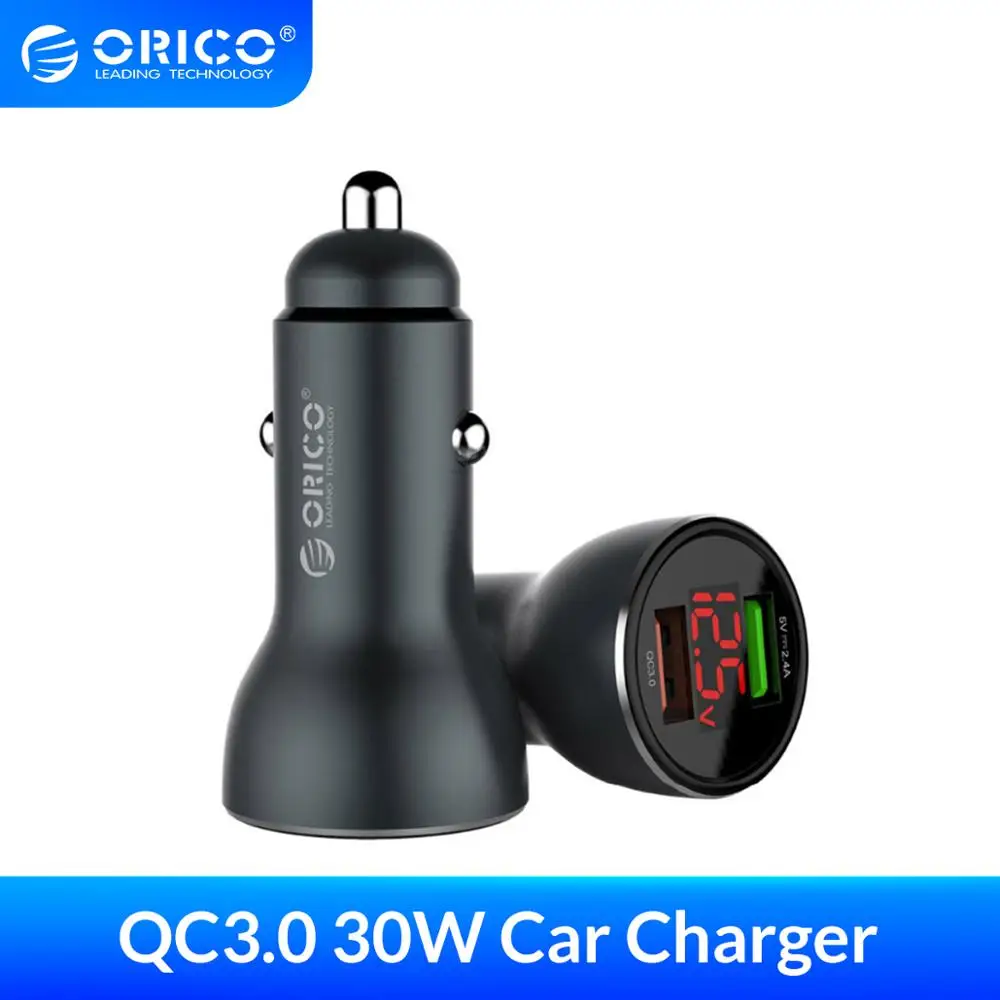 Автомобильное зарядное устройство ORICO USB Quick Charge 3 0 2 мобильный телефон порта