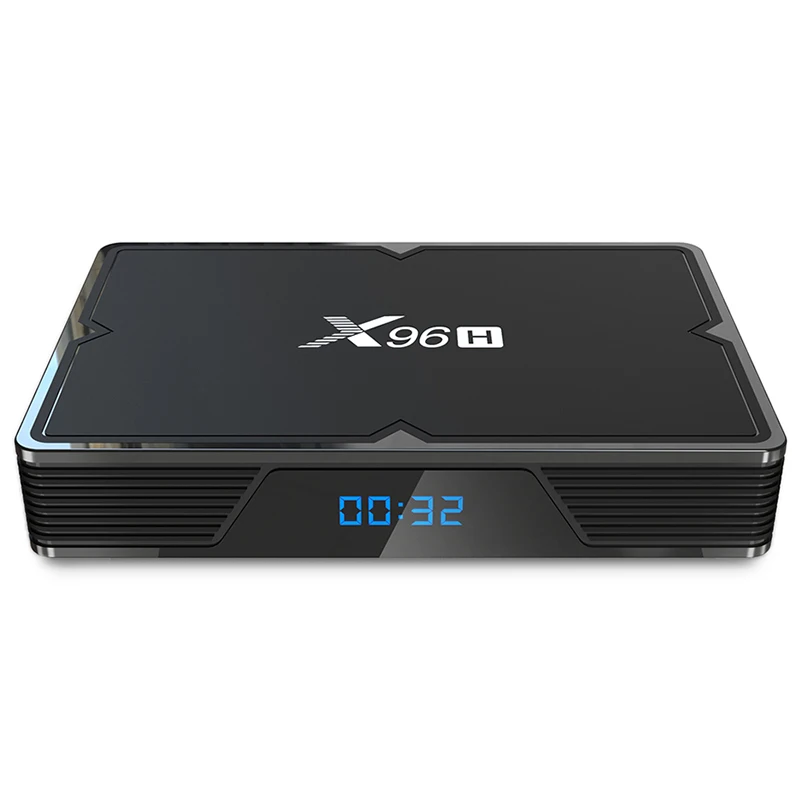 X96H Android 9,0 Смарт ТВ коробка 4 Гб DDR3 64 Гб Allwinner H603 2,4 ГГц Wi-Fi 100 Мбит/с USB3.0 поддерживает 6K медиаплеер set top tv Box