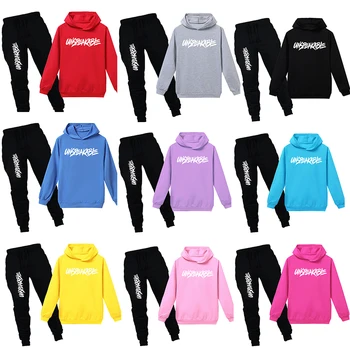 

Baby Clothes Cotton Boys and Girls Baby Outwear Sportwear Set Children's Autumn Clothes Long Pants Home Children's Boys Clothing