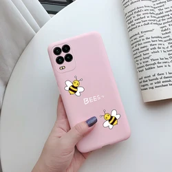 Silicone Cute Soft Phone Case Cover - Stylish Protective s for Mi 10 Lite (Pink)