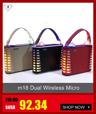 Sdrd302 беспроводной Bluetooth микрофон динамик микрофон бытовой Ktv открытый мобильный телефон Bluetooth аудио Cara Ok машина
