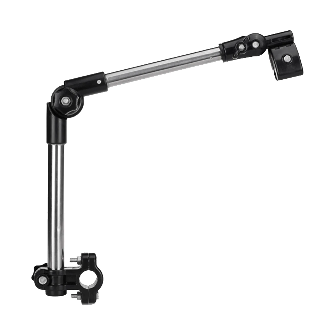 

Foldable Bicycle Wheelchair Stroller Umbrella Holder Stand Angle Adjustable