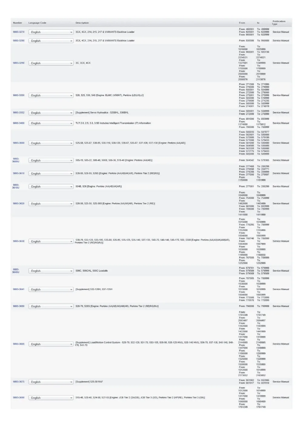 JCB service manuals list__02