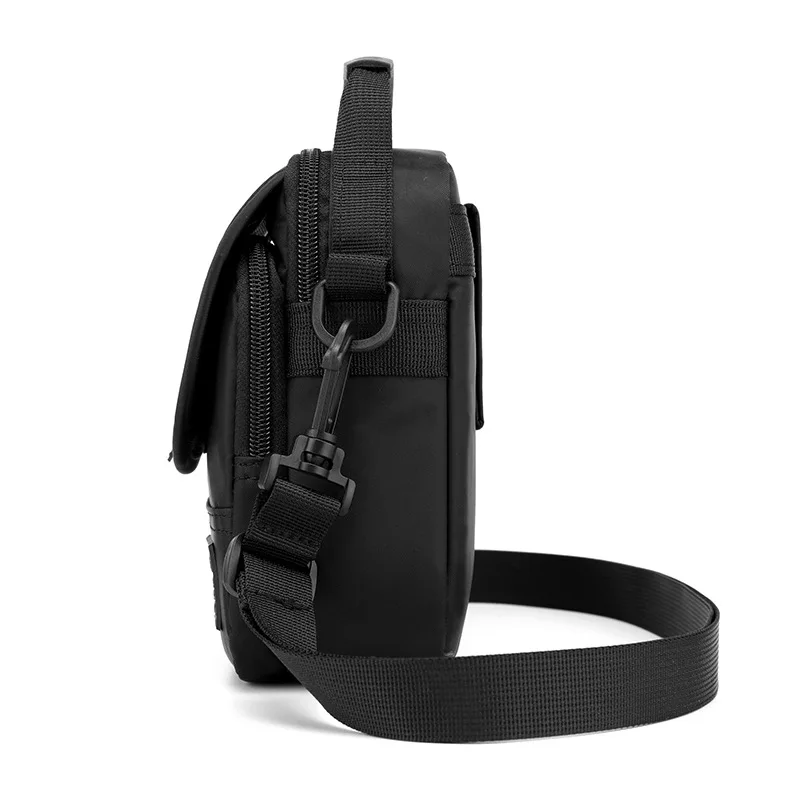 Sac à Bandoulière Homme En Cuir – Petit Sac Messager Rétro, Imperméable, Idéal Quotidien Et Voyage