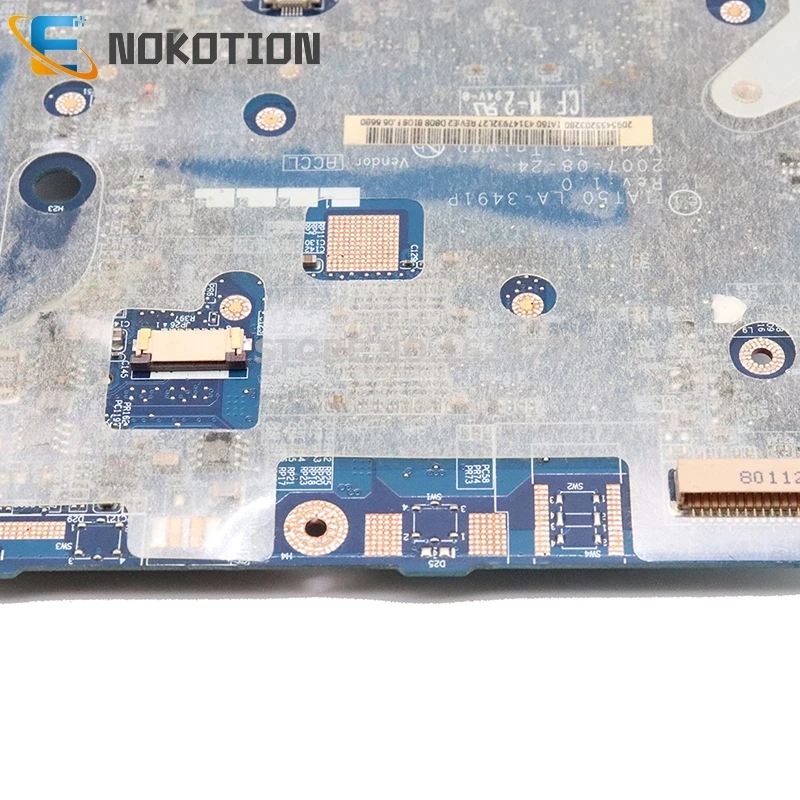 NOKOTION 448434-001 LA-3491P Laptop Motherboard