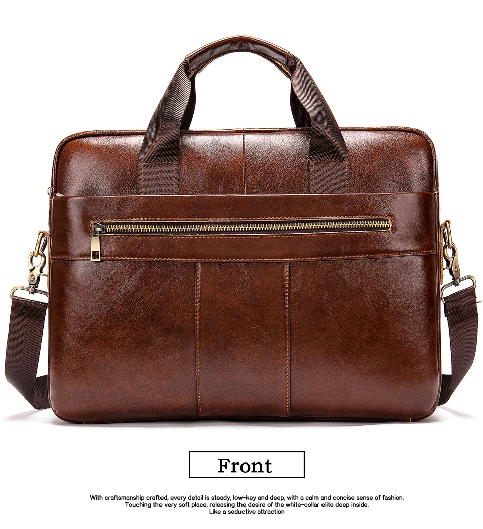 Мужская сумка-портфель мужская сумка из натуральной кожи для ноутбука деловая сумка-тоут для мужчин t офисная Портативная сумка для