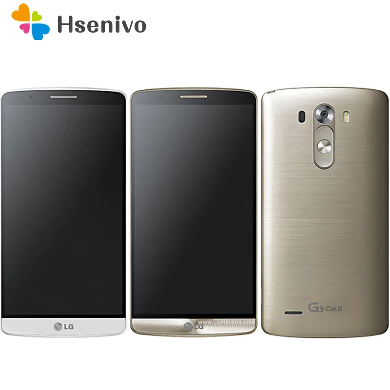Телефон LG G3 Восстановленный Оригинальный разблокированный F460 Prime Cat.6 экран 5