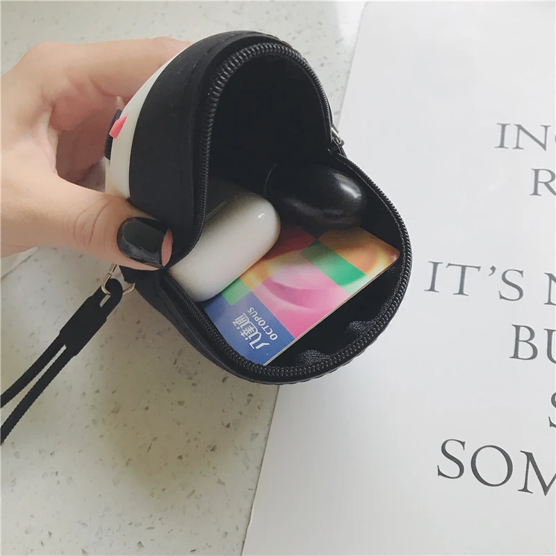 3D милый мультяшный чехол для наушников для Airpods 2 чехол силиконовый чехол без лица для Apple Air pods Earpods чехол аксессуары ремень сумка