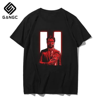 

T shirt men Funny Design La Casa De Papel T Shirt Money Heist Tees TV Series Tshirts Men Short Sleeve House of Paper T-Shirt