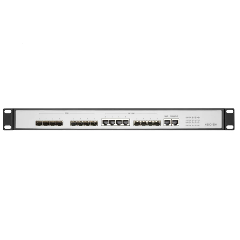 E08 EPON OLT 8 PON port OLT GEPON support L3 Router/Switch