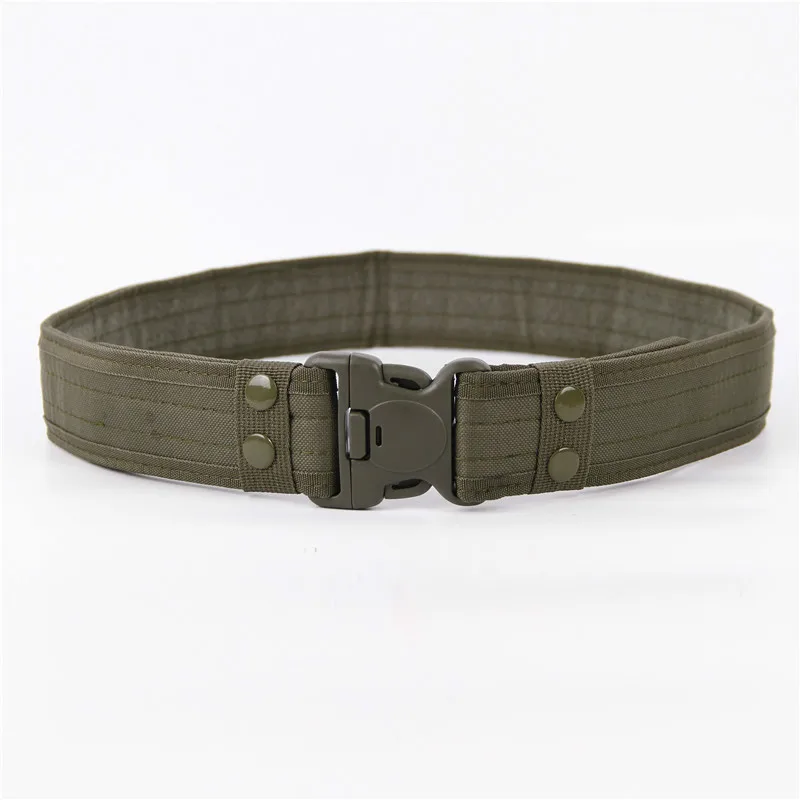 Army Green Хит, мужской тактический ремень, Военный нейлоновый ремень, для улицы, многофункциональный тренировочный ремень, высокое качество, камуфляжный ремень на талию - Цвет: Army Green