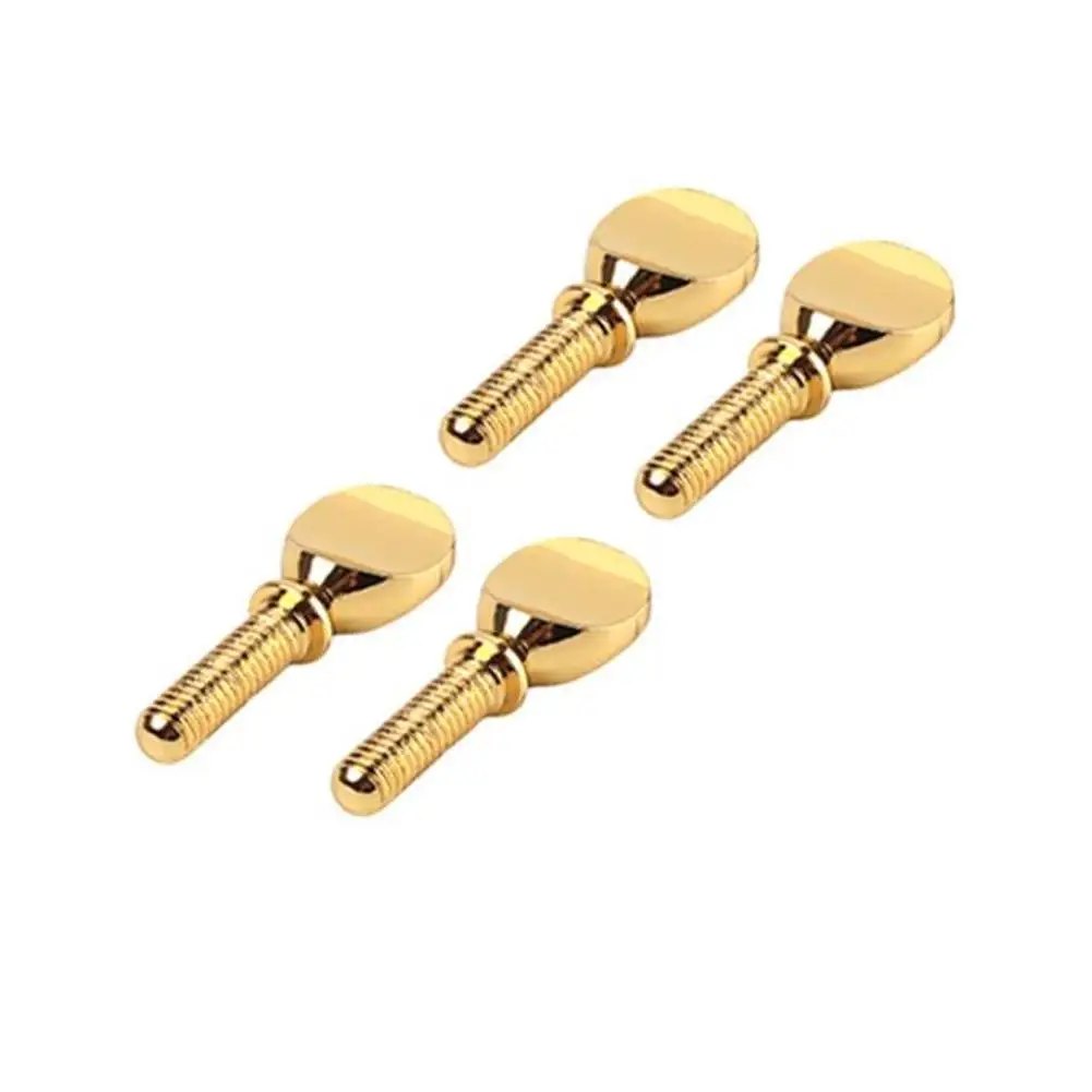 

IRIN 4pcs Gold Clip Screw for Alto Saxophone Mouthpiece Ligature Musical Instrument Accessories