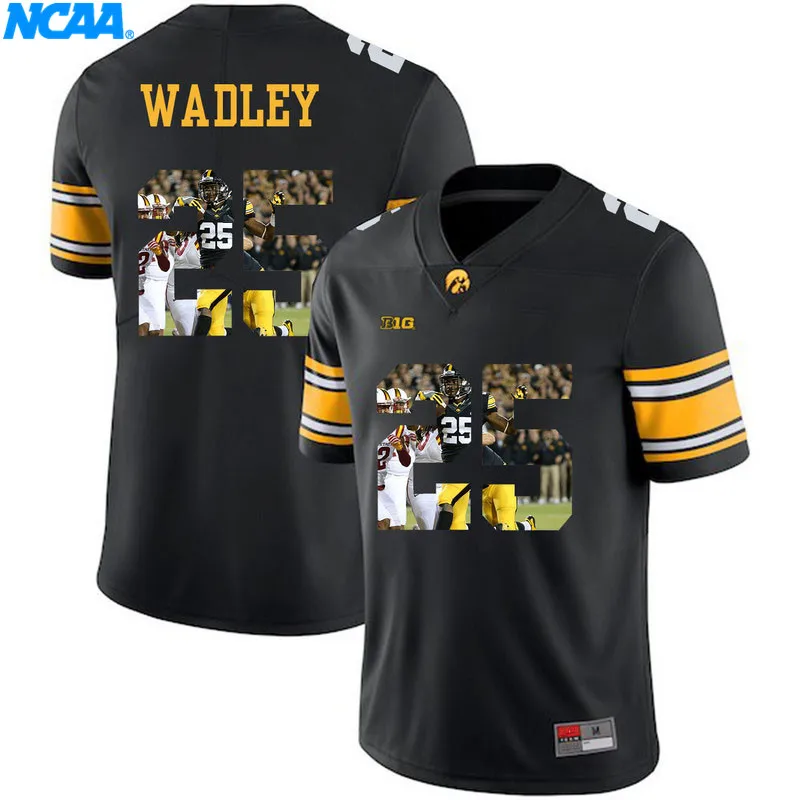 Новое поступление, высокое качество Akrum Wadley#25 Brandon Scherff#68 колледж Ограниченная серия, молодежные майки S-XXXL