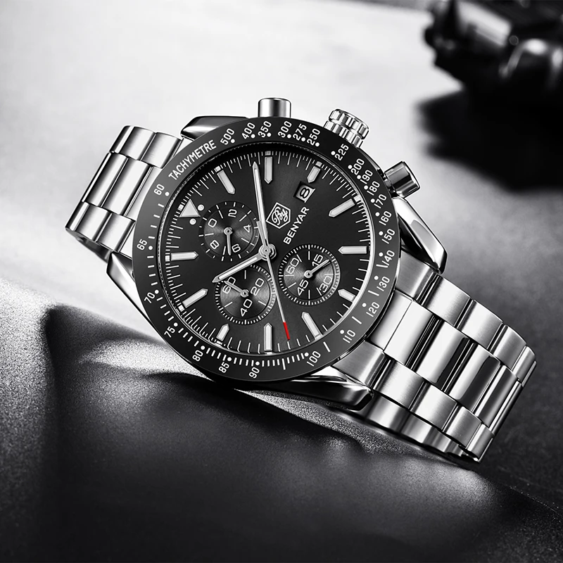 Часы класса люкс от 2016 года North Watches спортивные мужские часы с кожаным ремешком