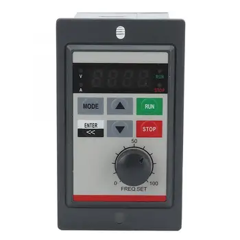 

Small Frequency Inverter 0.75KW VFD Single Phase 220V Micro Frequency Converter Motor Drive Inverter