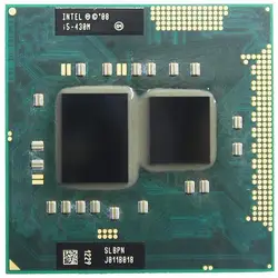 Процессор Intel Core I5 430m cpu 3 M/2,26 GHz/2533 MHz/двухъядерный ноутбук процессор I5-430M 35W cpu совместимый PM55 HM57 HM55 QM57