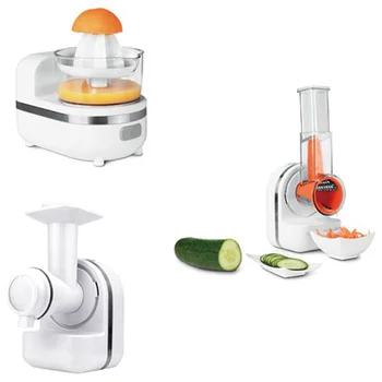 Fashion-150W 3 in 1 Cooking Machine Mixer Juice Machine to Make Jam Food Processor Dessert Making Juicer Food Processor UK Plug 1