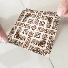 Funlife стиль настраиваемые на угловые наклейки Кружева спальни диагональные настенные наклейки напрямую от производителя TDS011