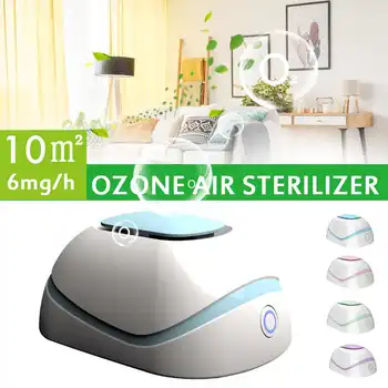 

USB Rechargeable Air Purifier Mini Ozone Generator Portable Deodorizer Sterilizer Remove Formaldehyde Benzene for Home Car