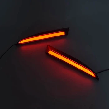 

LED Rear Fog Lamp Pillar Light Bumper Light Warning Brake Light Decoration for Suzuki Swift 2017 2018 2019