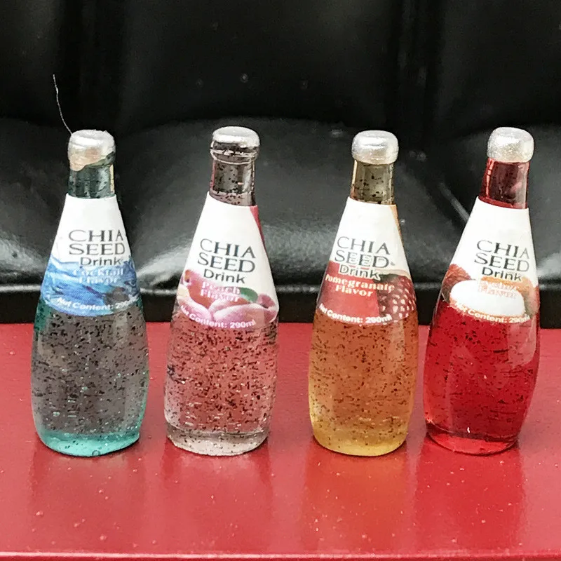 3 см мини пивной бусина-флакон DIY слизи амулеты наполнение дополнение для глиняного материала ручной работы Смола бутылка для напитков слизи игрушки для рукоделия