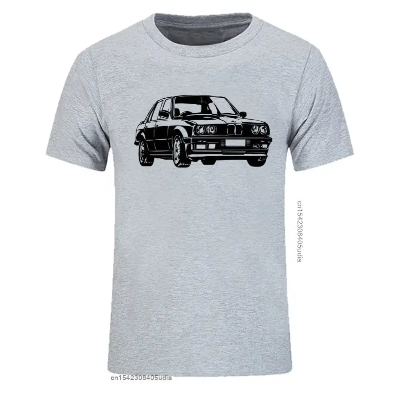 

Retro Car Vinyl Men Round Collar Short Sleeve T Shirt Design Man Novelty Cotton Tshirts Dreams Casual Clothing Print