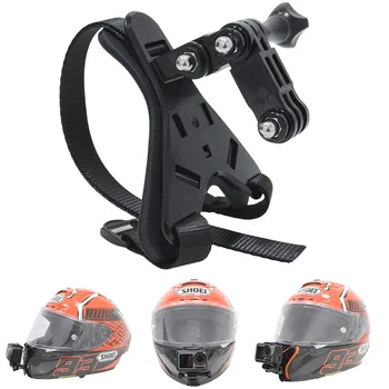 

Lightweight Holder Portable Easy Assembly Riding Camera Accessories Chin Mount Fixed Full Face Motorcycle Helmet Adjustable