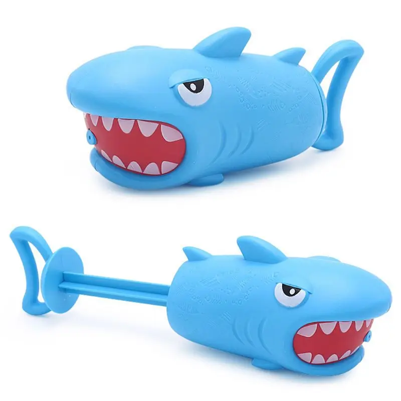 Мультфильм свинья акула форма мини насос Дети Пляж плавательный бассейн игрушка водяной пистолет для мальчиков и девочек Подарки 72XC