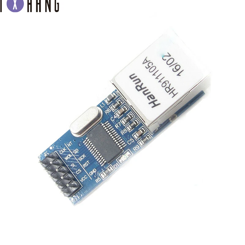 1 шт. сетевой интерфейс ENC28J60 SPI модуль Ethernet (мини версия) электроника сделай