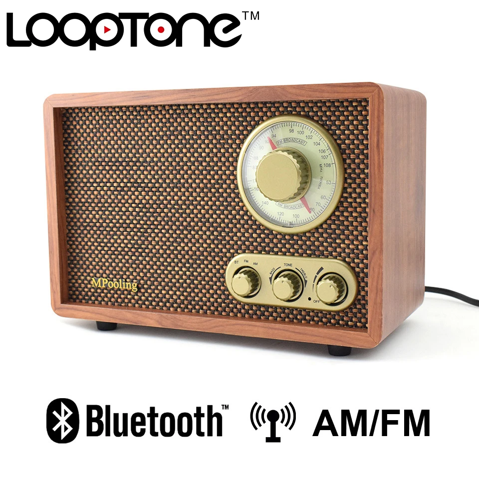 radio retro vintage bluetooth