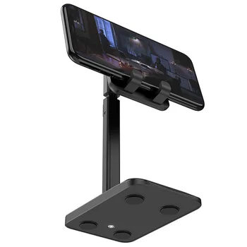 

Telescopic Desktop Stand for Online Class Live Broadcast Aluminum Alloy Lazy Flat Ipad Universal Mobile Phone Stand