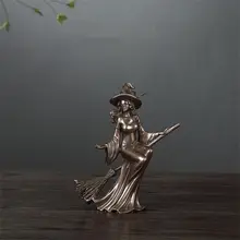 

Supply Creative Room Decor Craft Retro Sculpture Nordic Ornaments Witch Statue