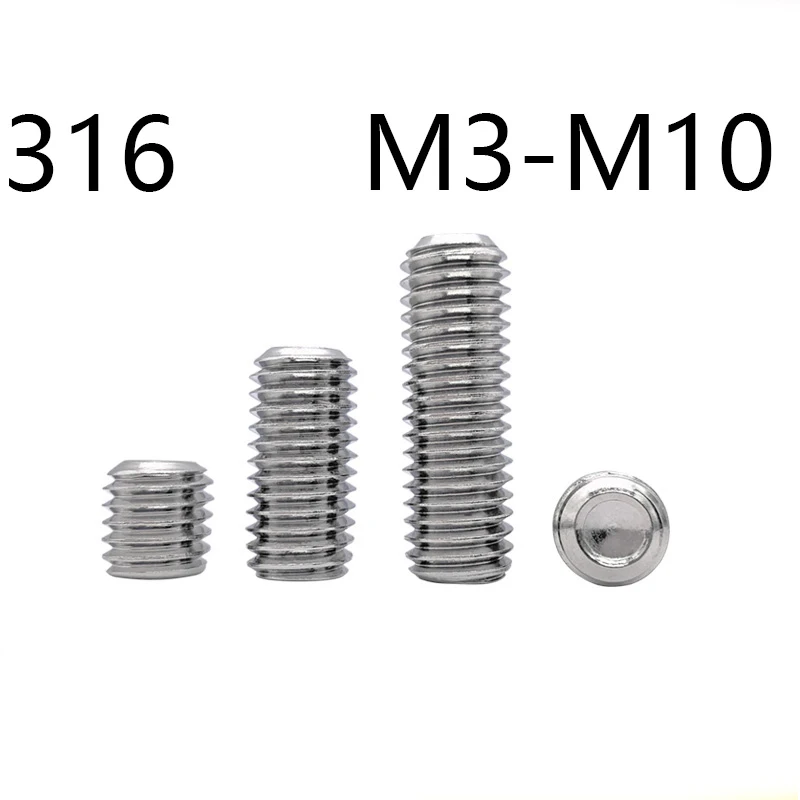 316 стальной набор винтов M6 m8 m10 винты с внутренним шестигранным отверстием болтов