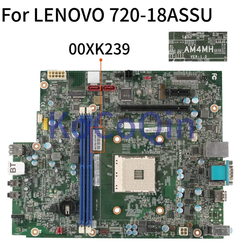 Материнская плата KoCoQin 00XK239 01LM315 для ноутбука LENOVO 720 1831 материнская AM4MH