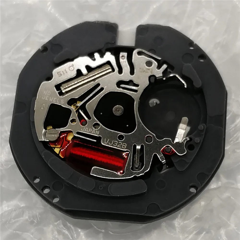 

Replacement Japan Quartz Watch Movement VJ32 Date at 3 Date at 6 with Battery Stem for 3 Pin Watch Repair Parts Accessories
