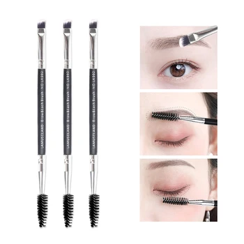 

1PC Eyelash Eyebrow Brush Single Double Head Brush Mascara Wand Applicator Spoolers Eye Lashes Makeup Tools Pincel Maquiagem