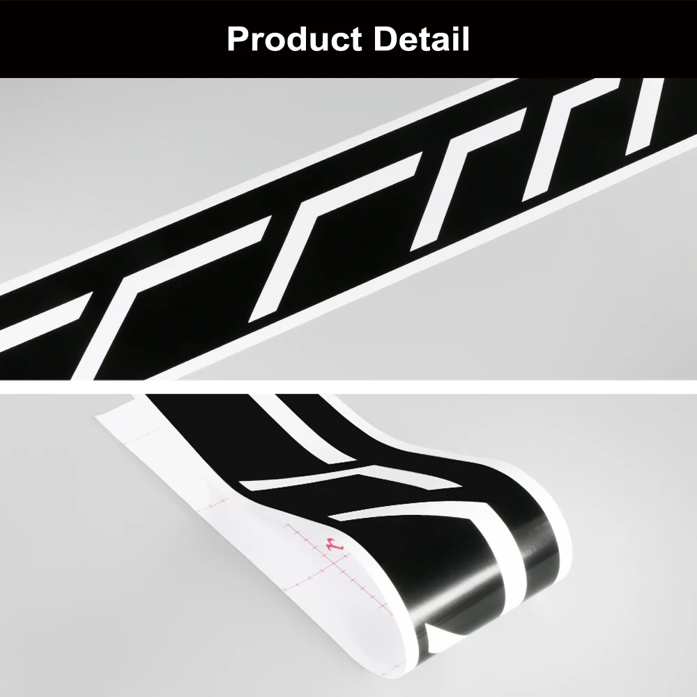 2 шт./лот Автомобильная боковая юбка на талию наклейка автомобильная Виниловая