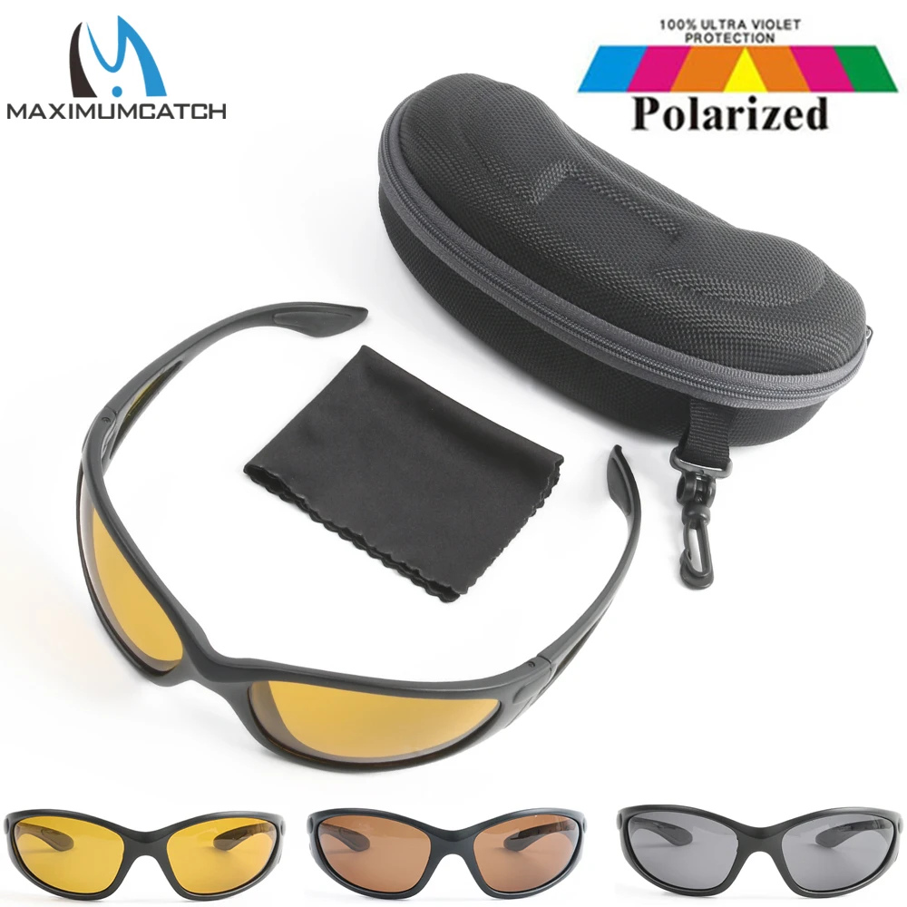 Maximumcatch AP1073 популярные спортивные солнцезащитные очки коричневые желтые и серые