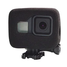 Губчатый чехол для лобового стекла и ветрового GoPro Hero 8 2019 Черная