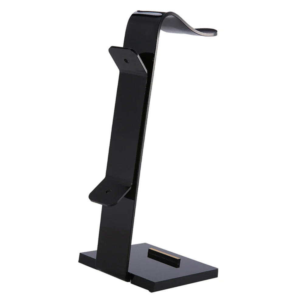 1Pc Headphone Display Stand Acrylic Durable Detachable Stereo Headphone Bracket Headphone Holder Headset Rack for Office Dorm Ho