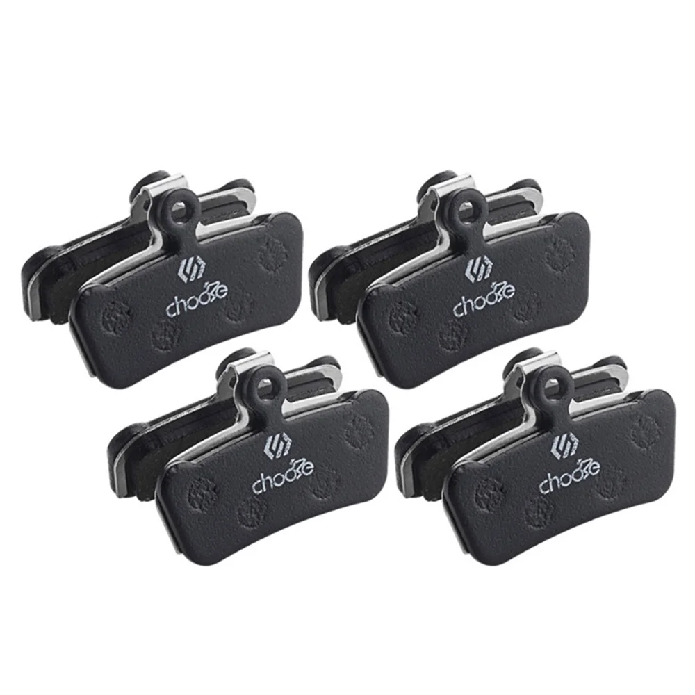 Черный Mtb велосипедные тормозные колодки для SRAM Руководство R/RS/RSC/AVID Elixir 7 9 Смола дисковые Тормозные колодки 4 пары - Цвет: Черный