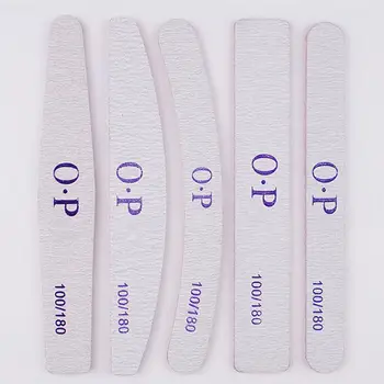 

10pcs Double-sided Nail Files Nail Art Polisher Nail Buffer Shining File Manicure Tools for Home Salon