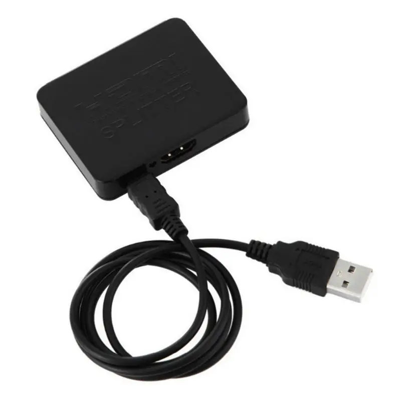 1 комплект Full HD 4K HDMI сплиттер 1X2 3D 1080P 2 порта повторитель усилитель концентратор устройство