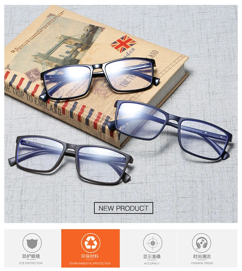 Акция Цена мужские анти-синие очки Оптическая оправа очки для мужчин прозрачные линзы винтажные очки Oculos