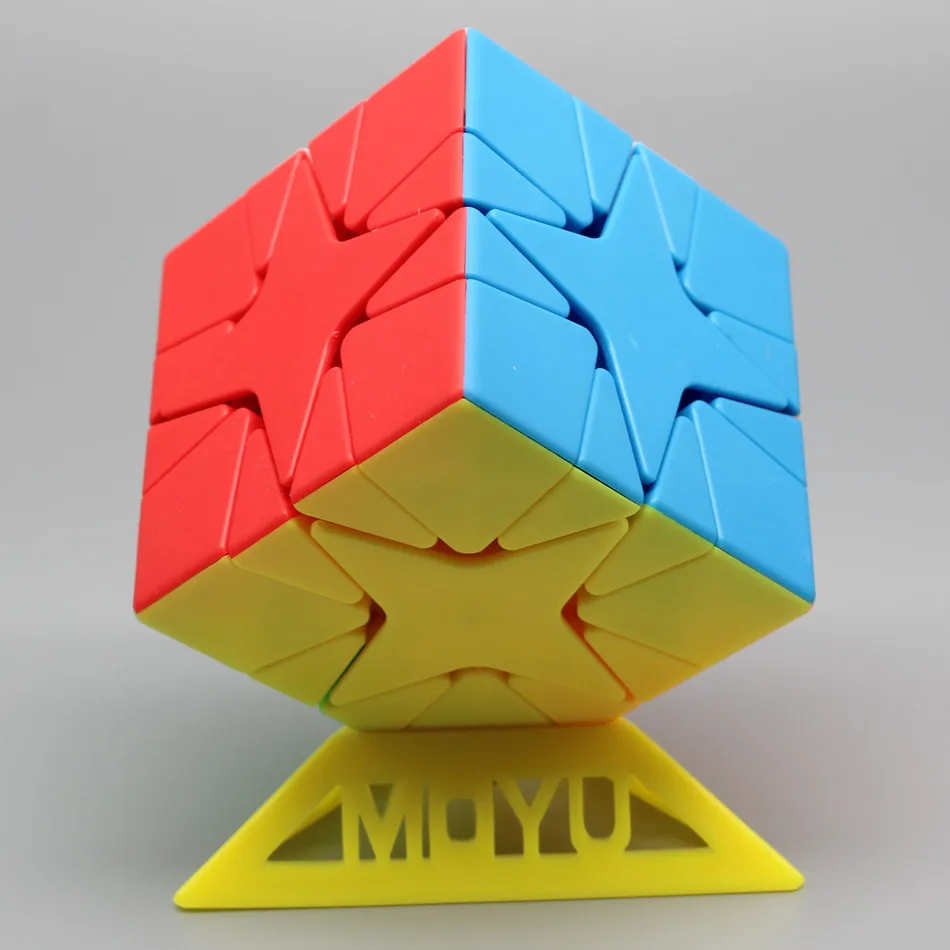 Кубик Рубика Moyu Meilong Polaris Magic Cube 3x3 извилистый Speed Профессиональный Cubo Magico