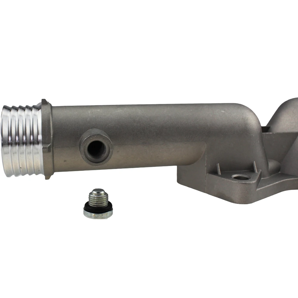 Aluminum Waterpipe 11531740478 Thermostat Housing Coolant Outlet Water